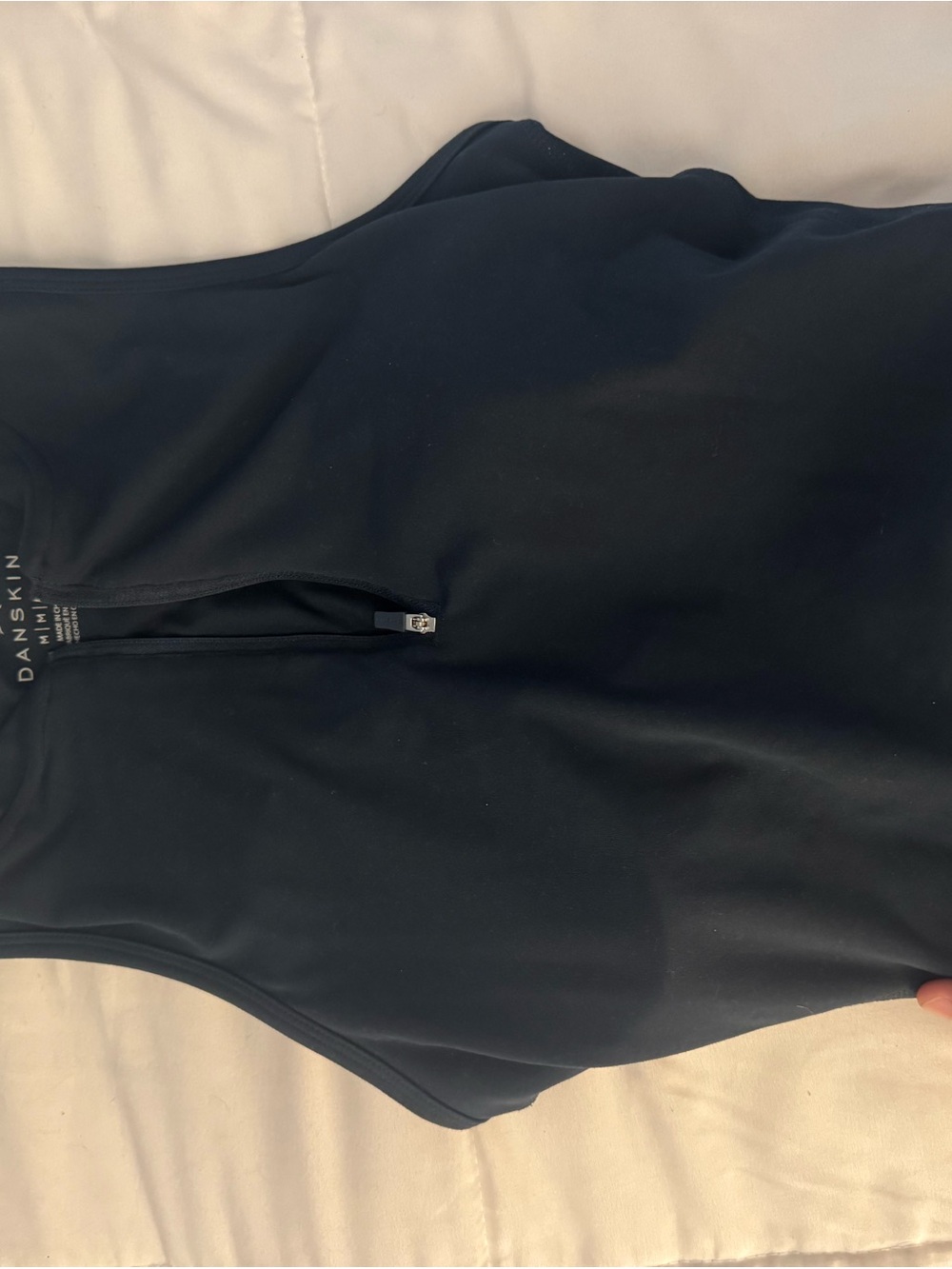 Danskin navy Active Tee with Subtle Logo